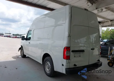 2021 Nissan Nv Cargo Nv2500 Hd S High Roof V6 from USA, damaged, VIN 1N6BF0LY4MN808852